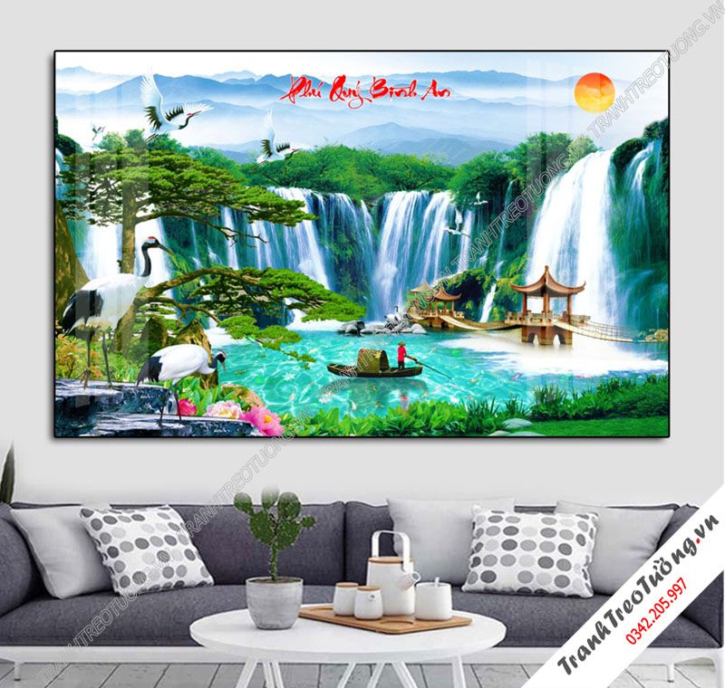 Tranh Sơn Thủy Hữu Tình M6