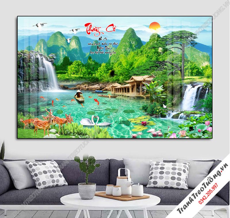 Tranh Sơn Thủy Hữu Tình M7