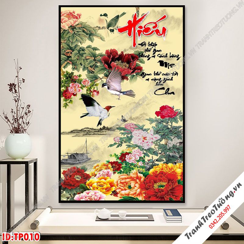 Tranh Thư Pháp Nghệ Thuật M10