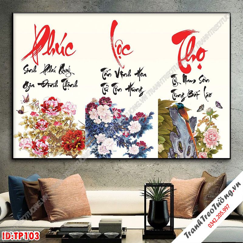 Tranh Thư Pháp Nghệ Thuật M103