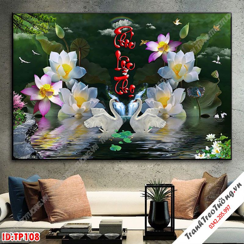 Tranh Thư Pháp Nghệ Thuật M108