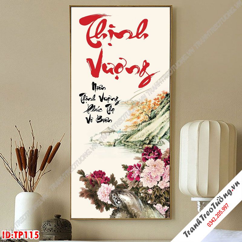 Tranh Thư Pháp Nghệ Thuật M115