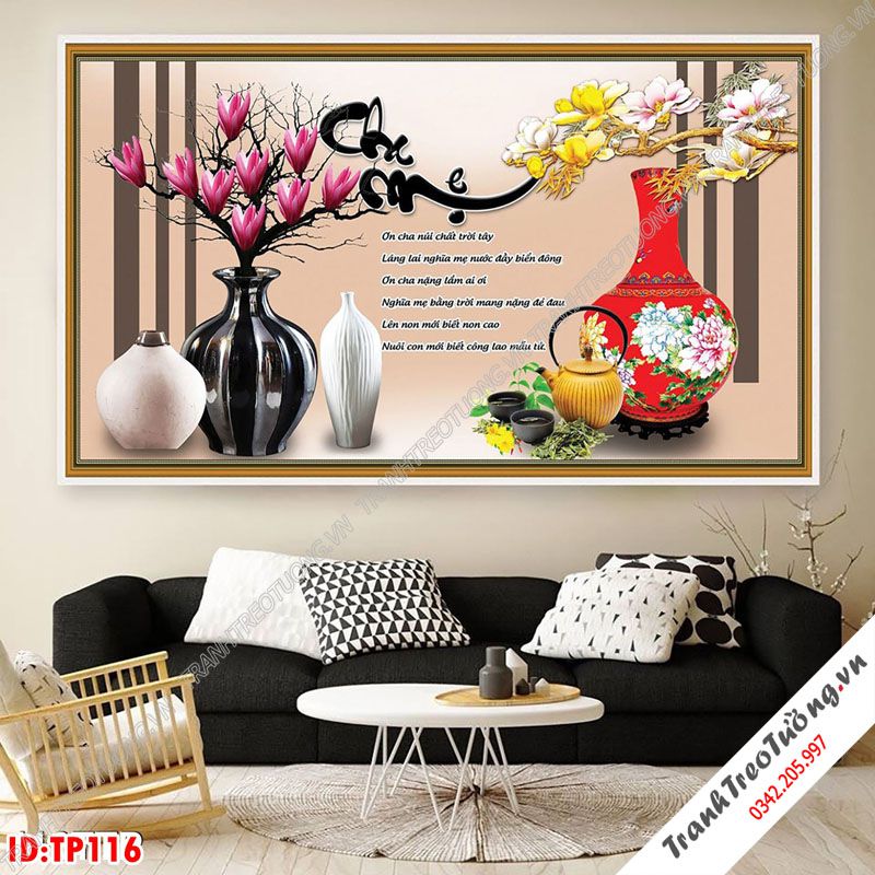 Tranh Thư Pháp Nghệ Thuật M116
