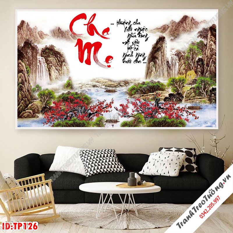 Tranh Thư Pháp Nghệ Thuật M126