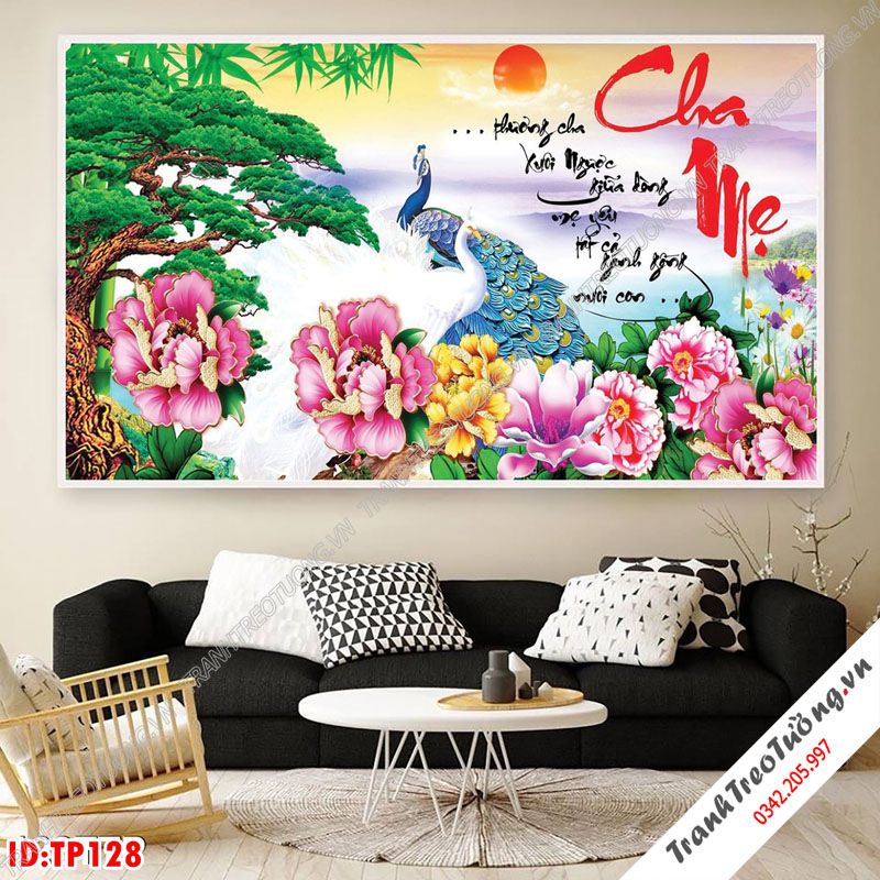 Tranh Thư Pháp Nghệ Thuật M128