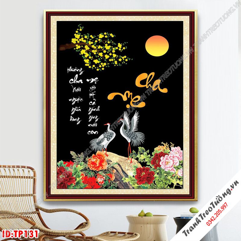 Tranh Thư Pháp Nghệ Thuật M131