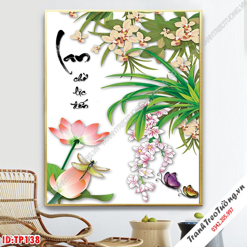Tranh Thư Pháp Nghệ Thuật M138