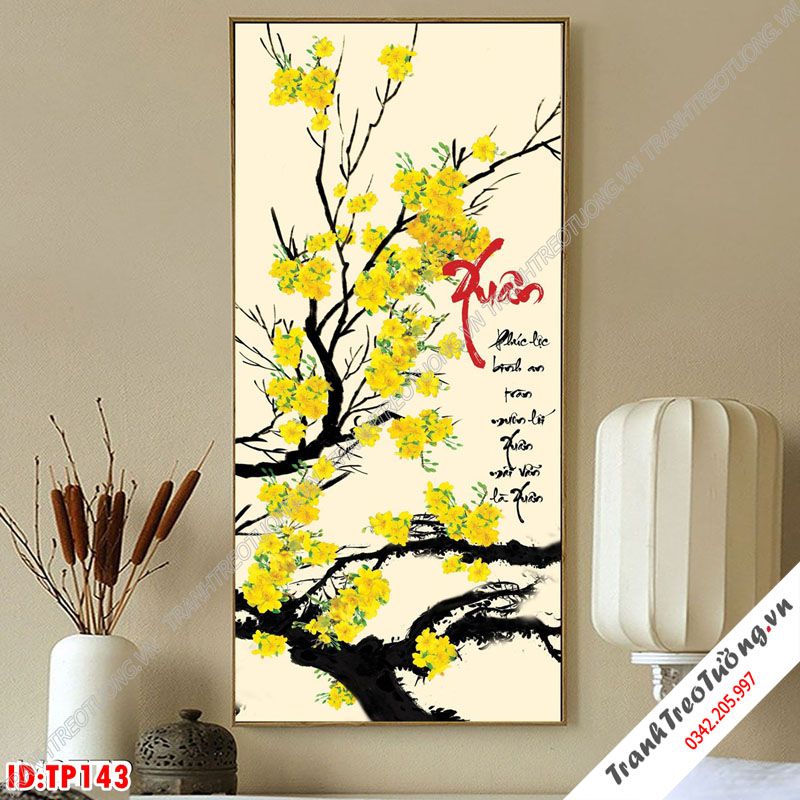 Tranh Thư Pháp Nghệ Thuật M143