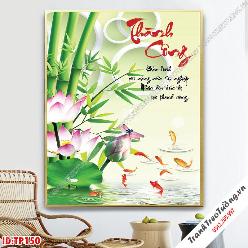 Tranh Thư Pháp Nghệ Thuật M150