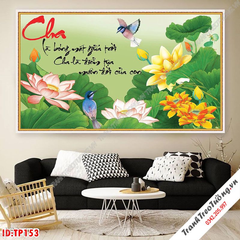 Tranh Thư Pháp Nghệ Thuật M153