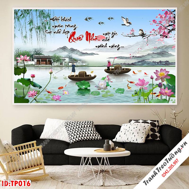 Tranh Thư Pháp Nghệ Thuật M16