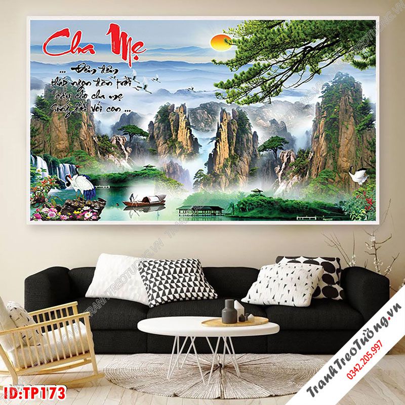 Tranh Thư Pháp Nghệ Thuật M173
