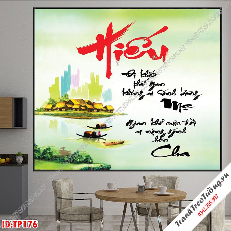 Tranh Thư Pháp Nghệ Thuật M176