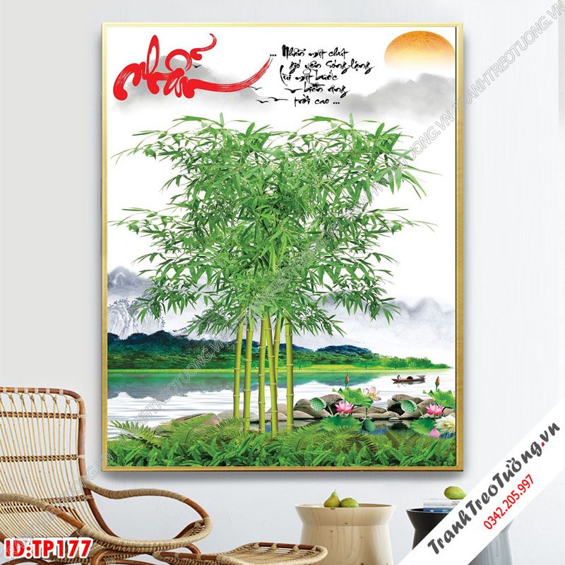 Tranh Thư Pháp Nghệ Thuật M177