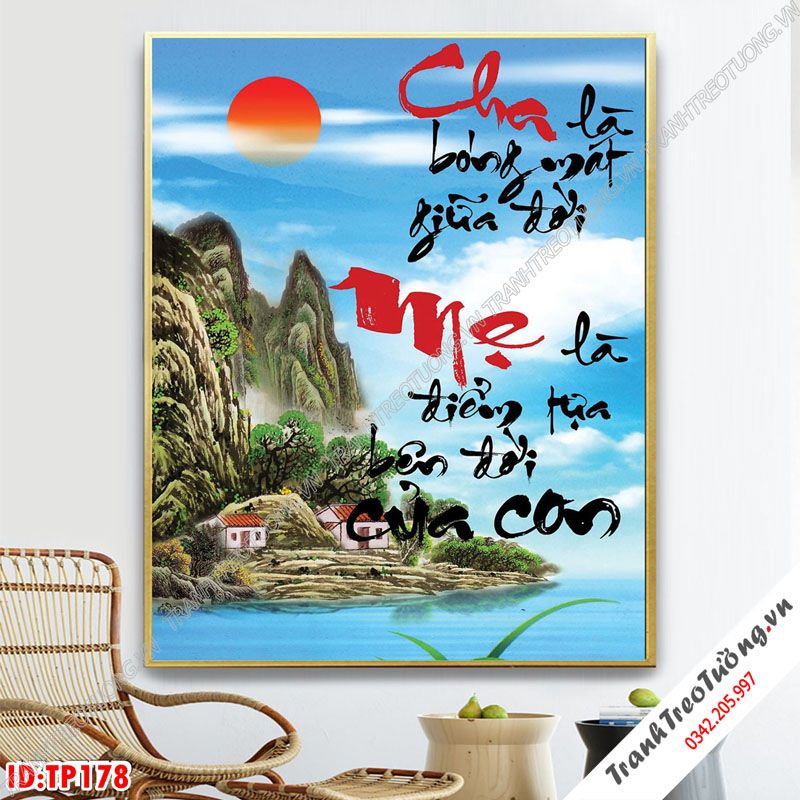 Tranh Thư Pháp Nghệ Thuật M178