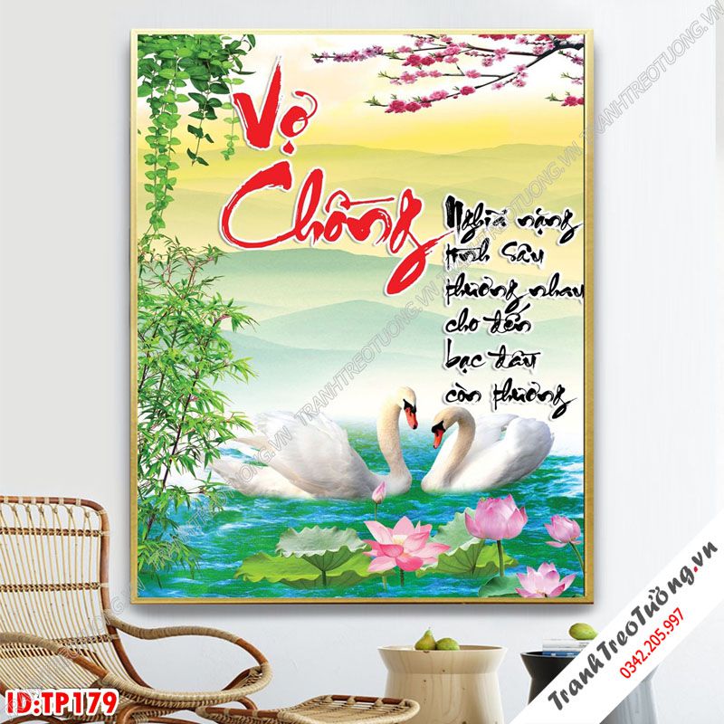 Tranh Thư Pháp Nghệ Thuật M179