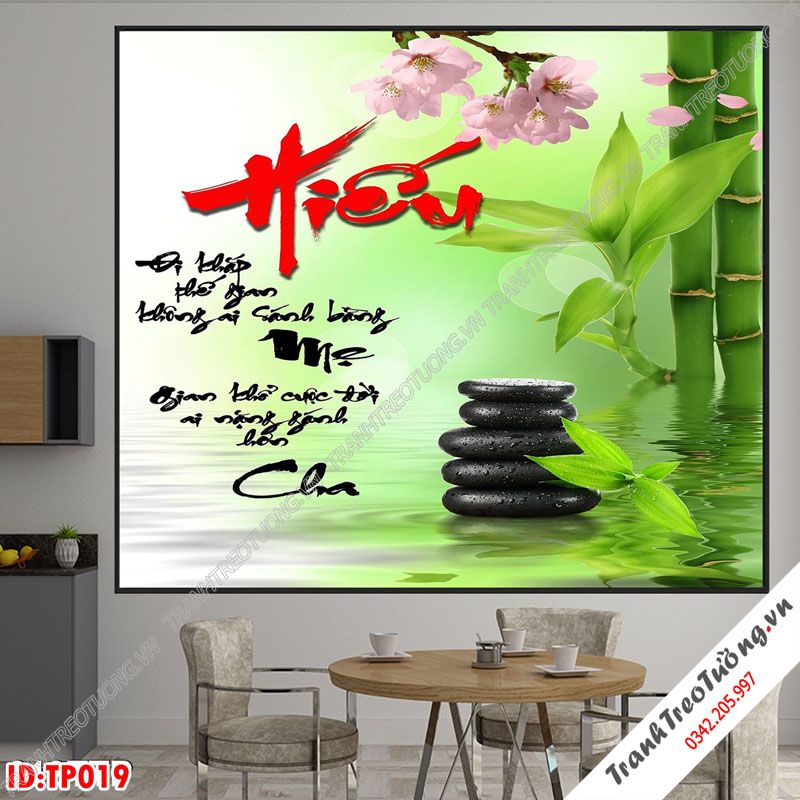 Tranh Thư Pháp Nghệ Thuật M19