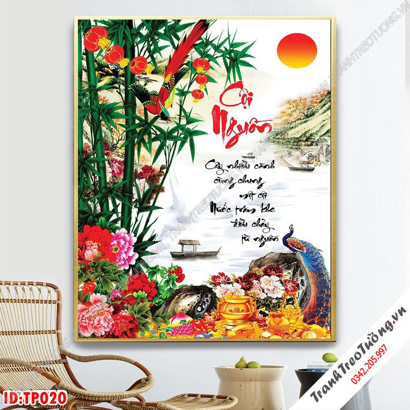 Tranh Thư Pháp Nghệ Thuật M20