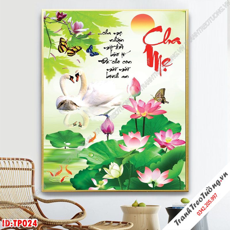 Tranh Thư Pháp Nghệ Thuật M24