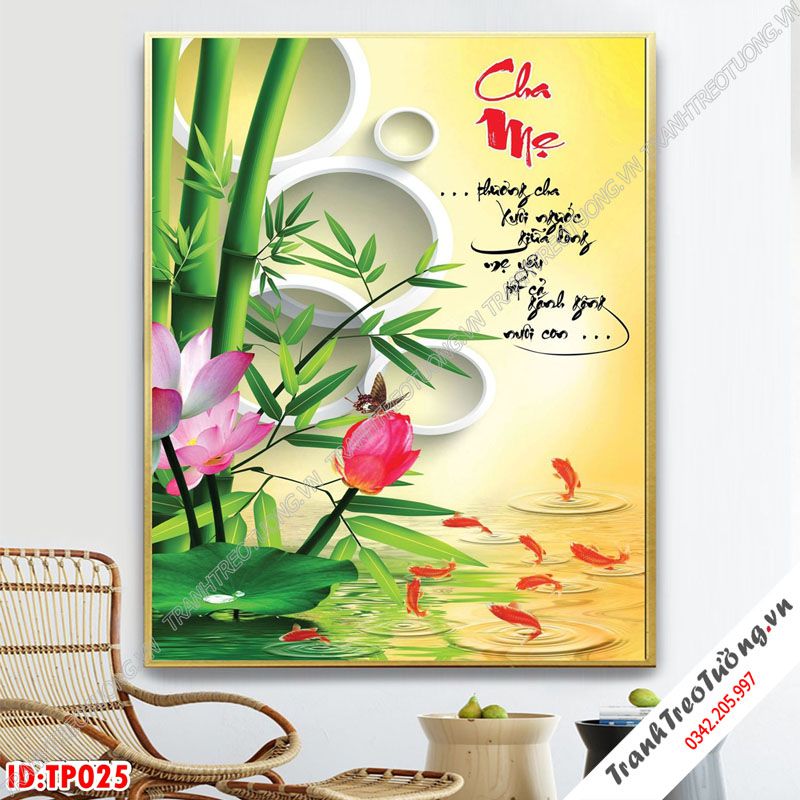 Tranh Thư Pháp Nghệ Thuật M25