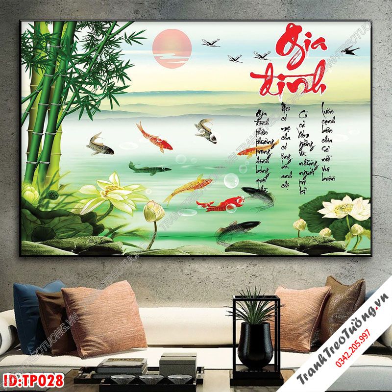 Tranh Thư Pháp Nghệ Thuật M28