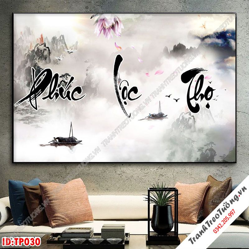 Tranh Thư Pháp Nghệ Thuật M30