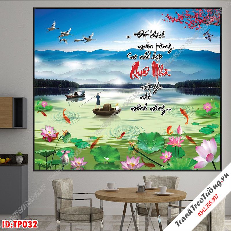 Tranh Thư Pháp Nghệ Thuật M32