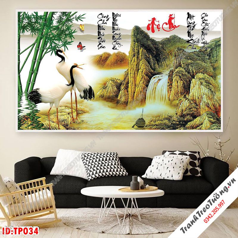 Tranh Thư Pháp Nghệ Thuật M34