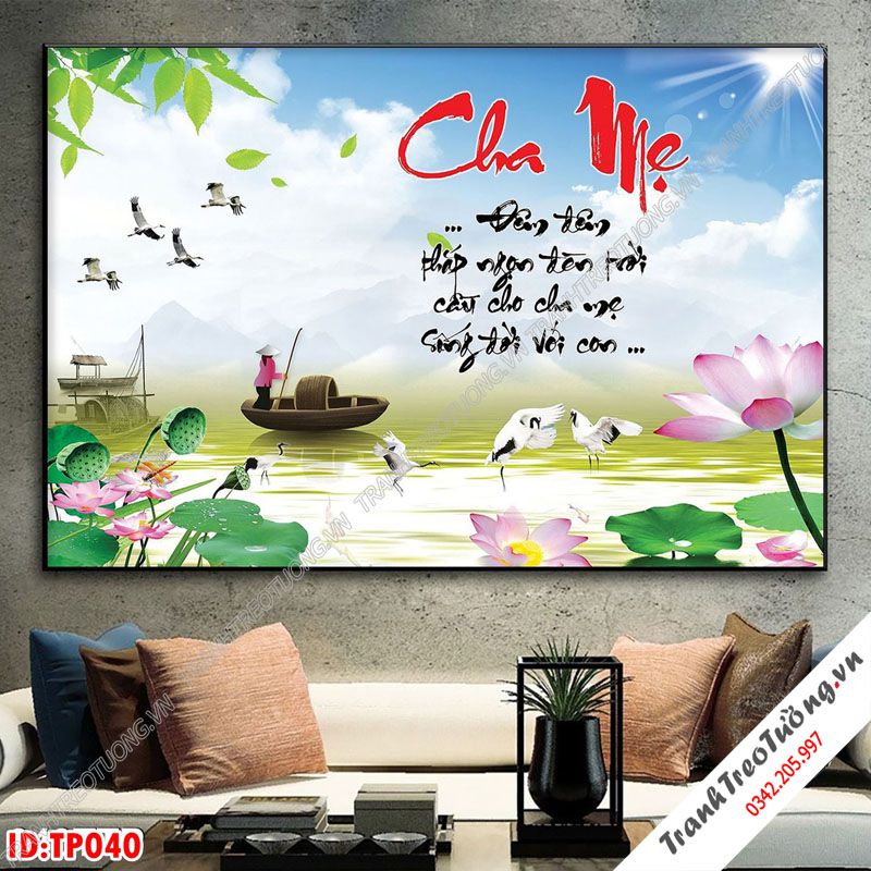 Tranh Thư Pháp Nghệ Thuật M40