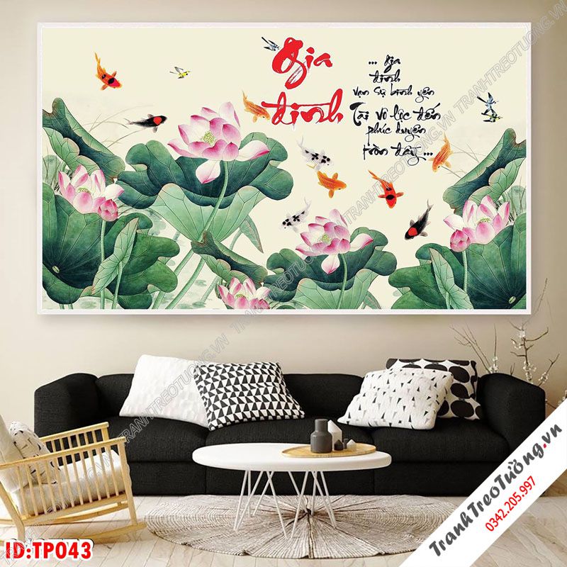 Tranh Thư Pháp Nghệ Thuật M43