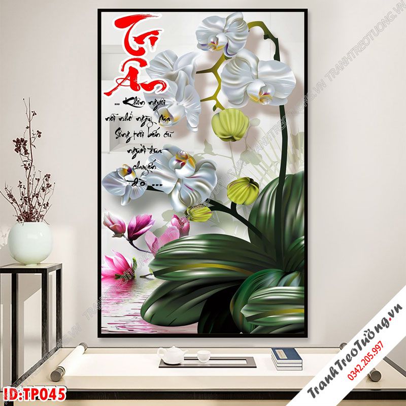 Tranh Thư Pháp Nghệ Thuật M45