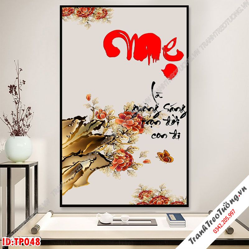 Tranh Thư Pháp Nghệ Thuật M48