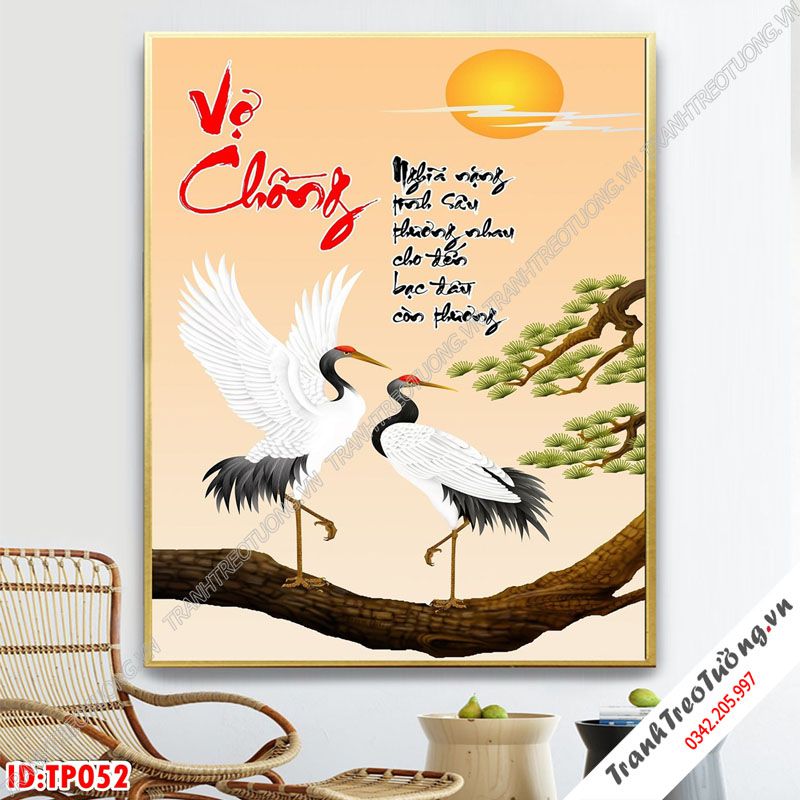 Tranh Thư Pháp Nghệ Thuật M52