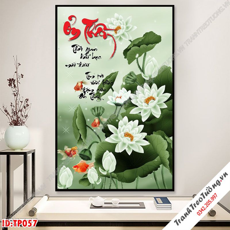 Tranh Thư Pháp Nghệ Thuật M57