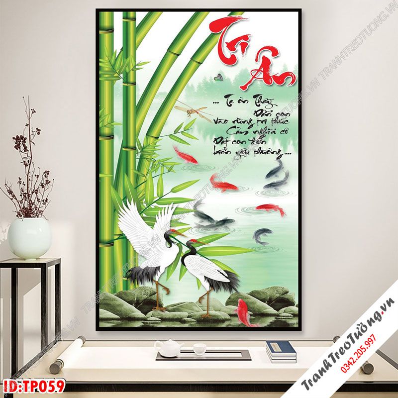Tranh Thư Pháp Nghệ Thuật M59