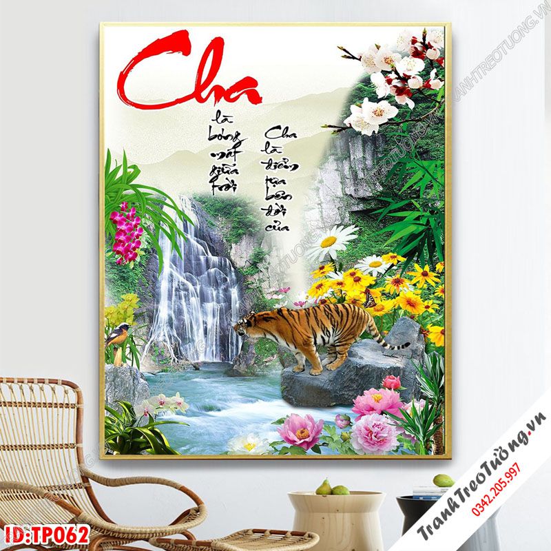 Tranh Thư Pháp Nghệ Thuật M62