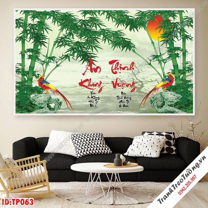 Tranh Thư Pháp Nghệ Thuật M63