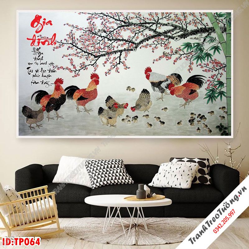 Tranh Thư Pháp Nghệ Thuật M64