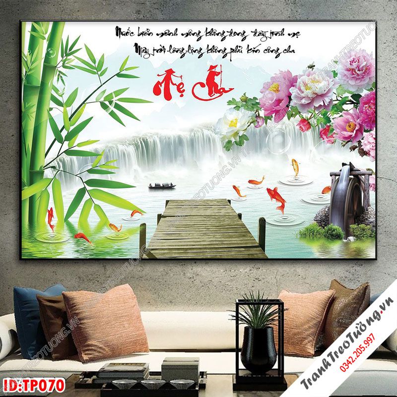 Tranh Thư Pháp Nghệ Thuật M70