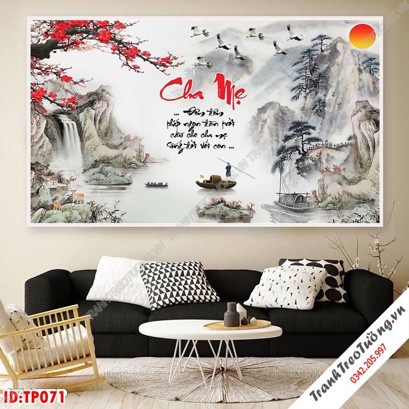 Tranh Thư Pháp Nghệ Thuật M71