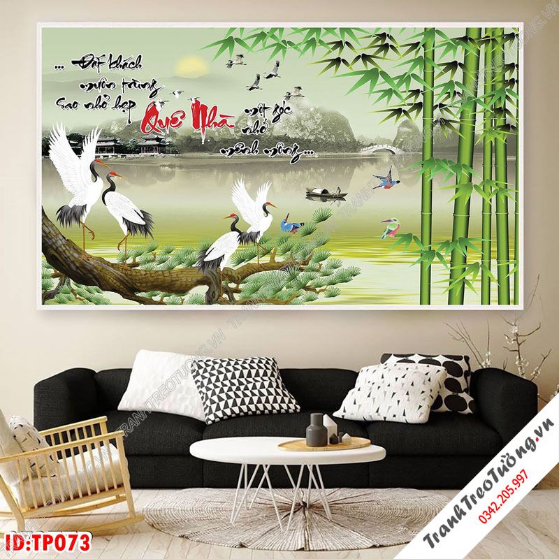 Tranh Thư Pháp Nghệ Thuật M73