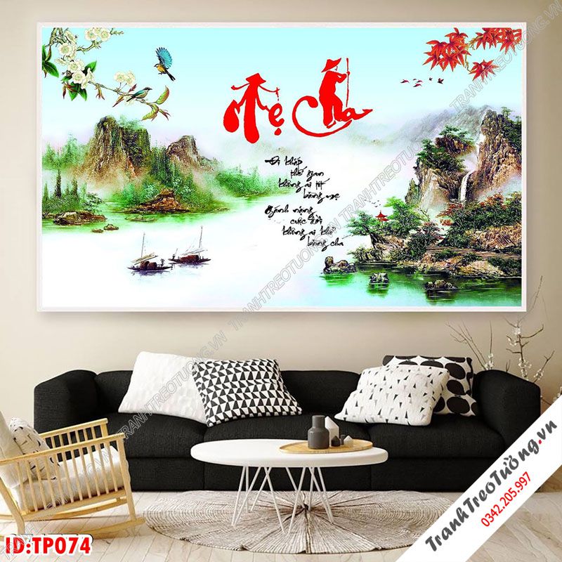 Tranh Thư Pháp Nghệ Thuật M74