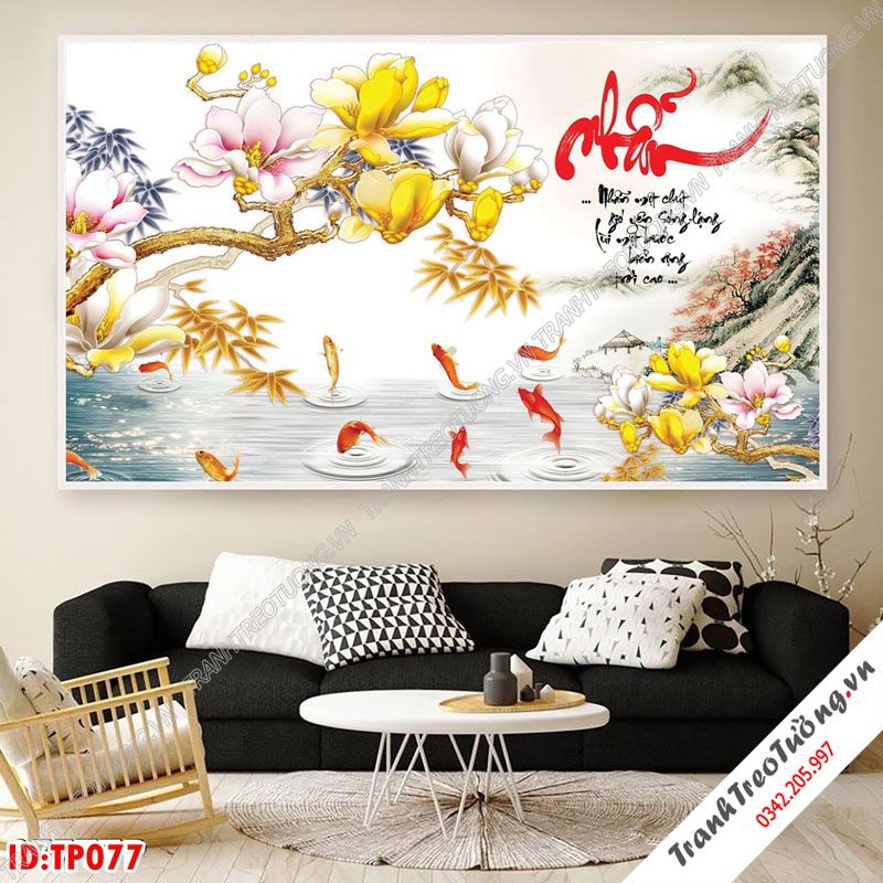 Tranh Thư Pháp Nghệ Thuật M77