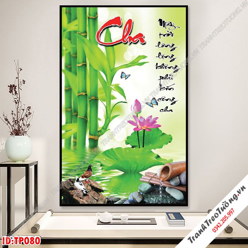 Tranh Thư Pháp Nghệ Thuật M80