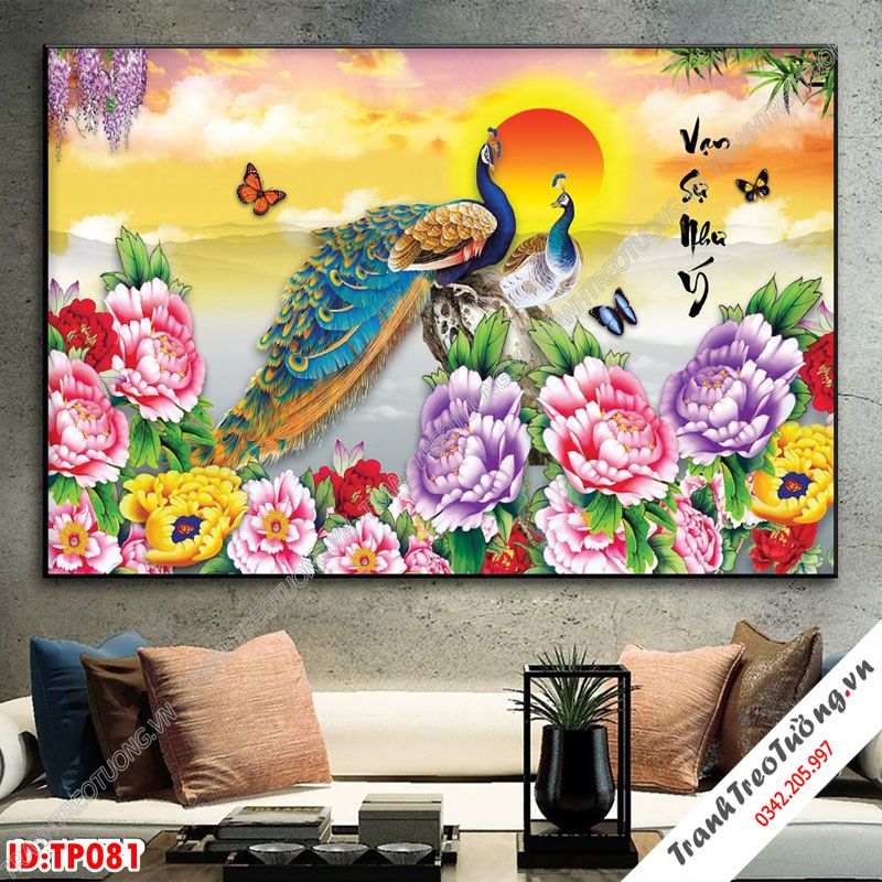 Tranh Thư Pháp Nghệ Thuật M81