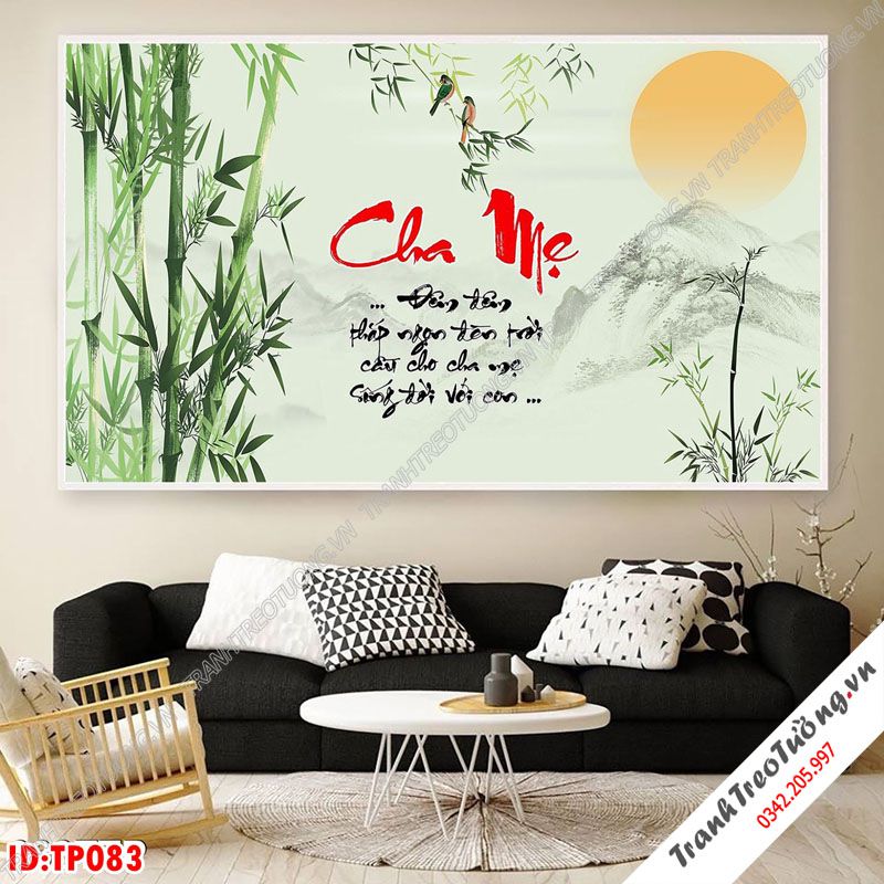 Tranh Thư Pháp Nghệ Thuật M83