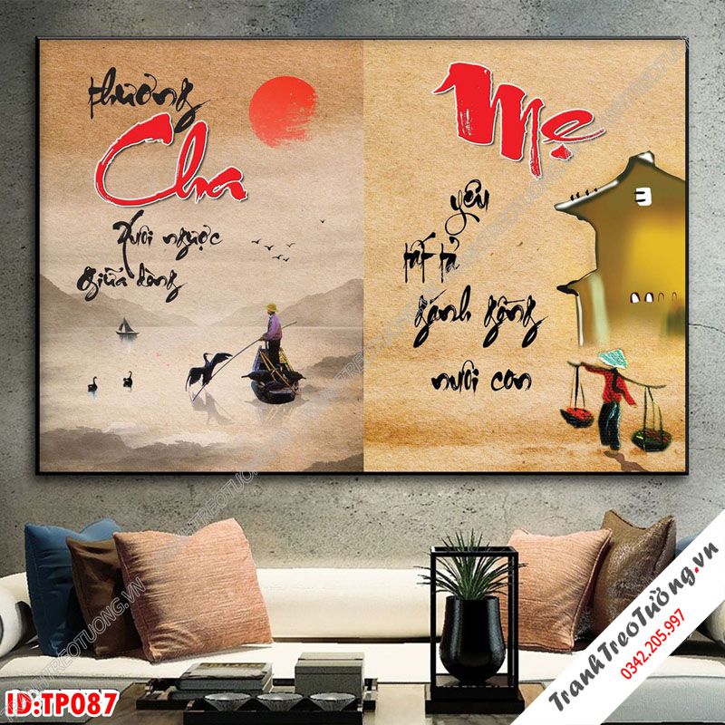 Tranh Thư Pháp Nghệ Thuật M87
