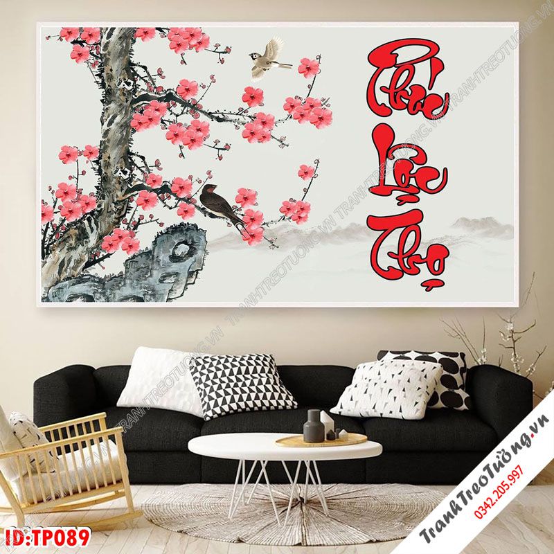 Tranh Thư Pháp Nghệ Thuật M89