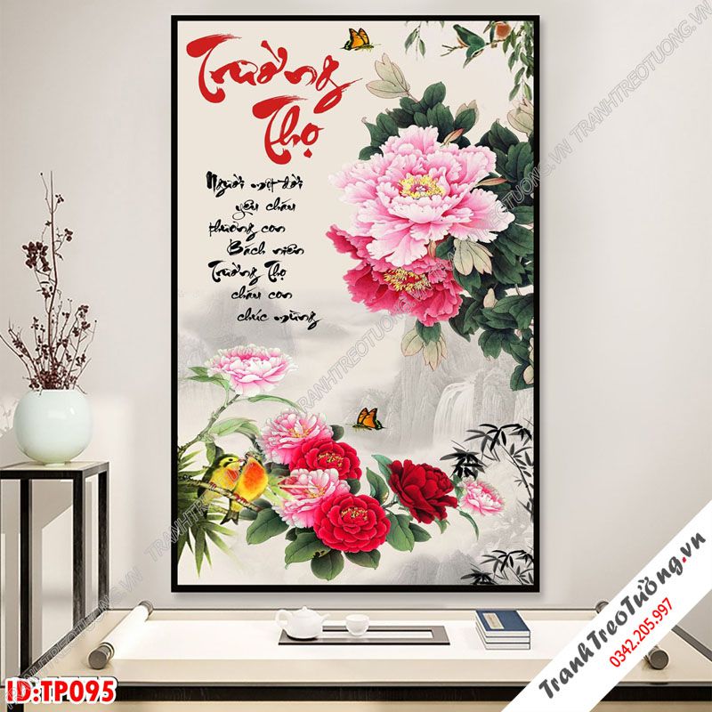 Tranh Thư Pháp Nghệ Thuật M95