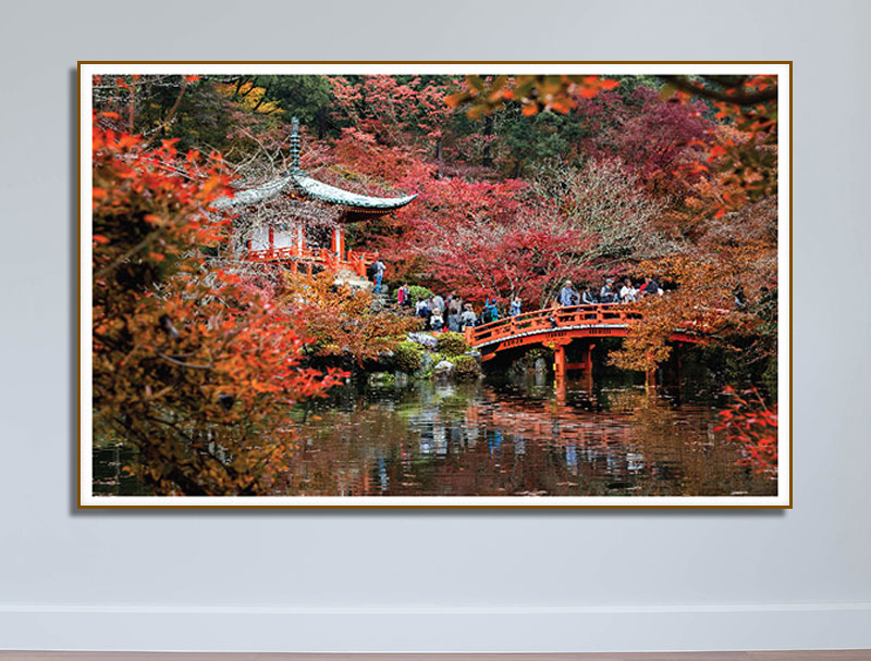 Tranh chủ đề Nhật Bản “Chùa Daigo-ji”  M1
